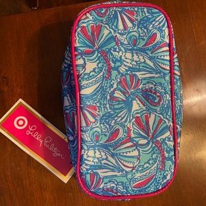 Lilly Pulitzer for Target double zip cosmetic case
